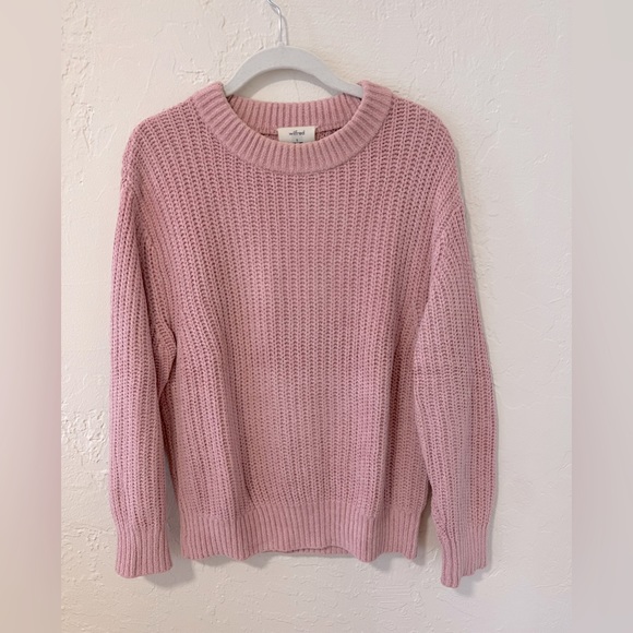 Wilfred Sweaters - Aritzia Wilfred Pink Sweater